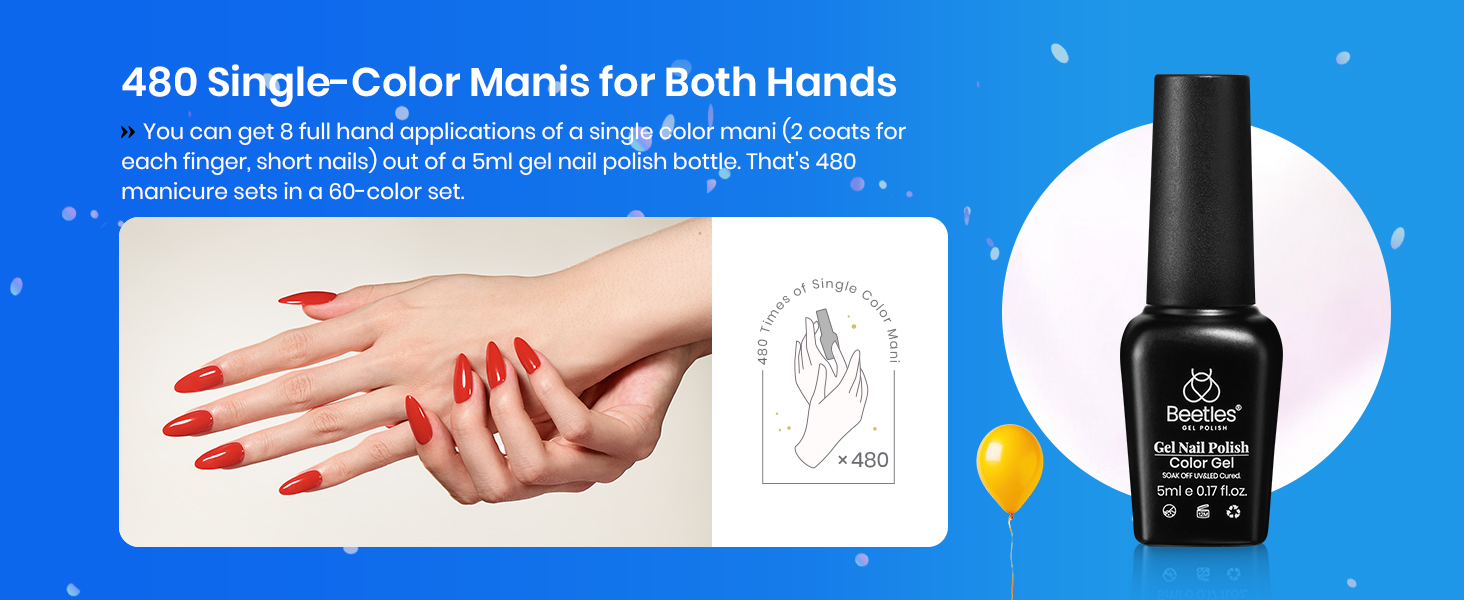 gel nail polish set
