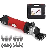 DUCKBOY Professional Electric Sheep Clippers: Heavy Duty 500W Shearing Machine for Sheep, Goats, ...