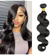 Viyaviya Body Wave Single Bundle Human Hair 100% Unprocessed 10A Grade Brazilian Virgin Human Hai...