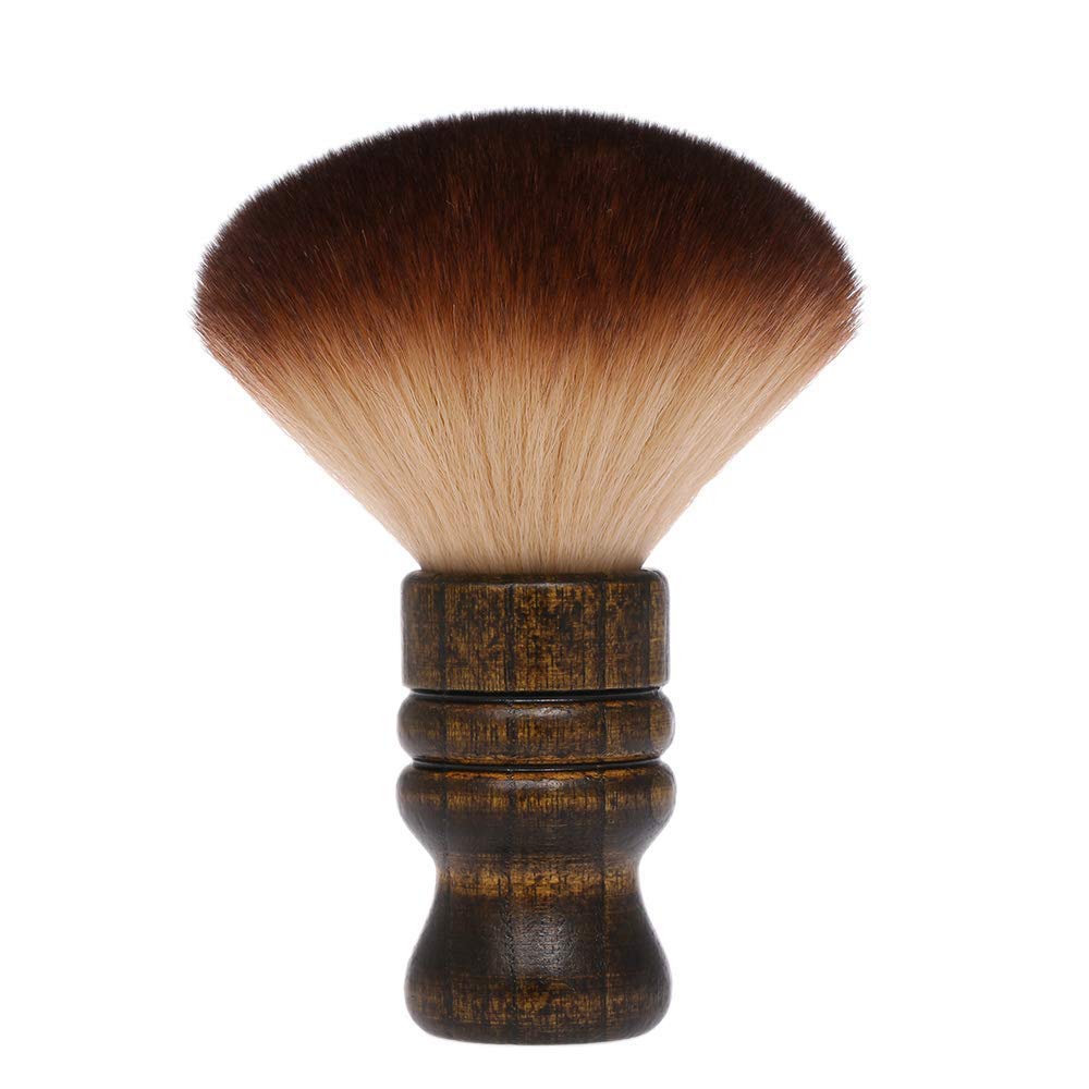 Cleaning Brush Barber Brush Neck Duster Brush Barbers Hair Salon Face Brush Hair Styling Brush Haircut Brush Broken Hair Cleaning Tool Cleaning Sweep Soft Fur Purple Abs