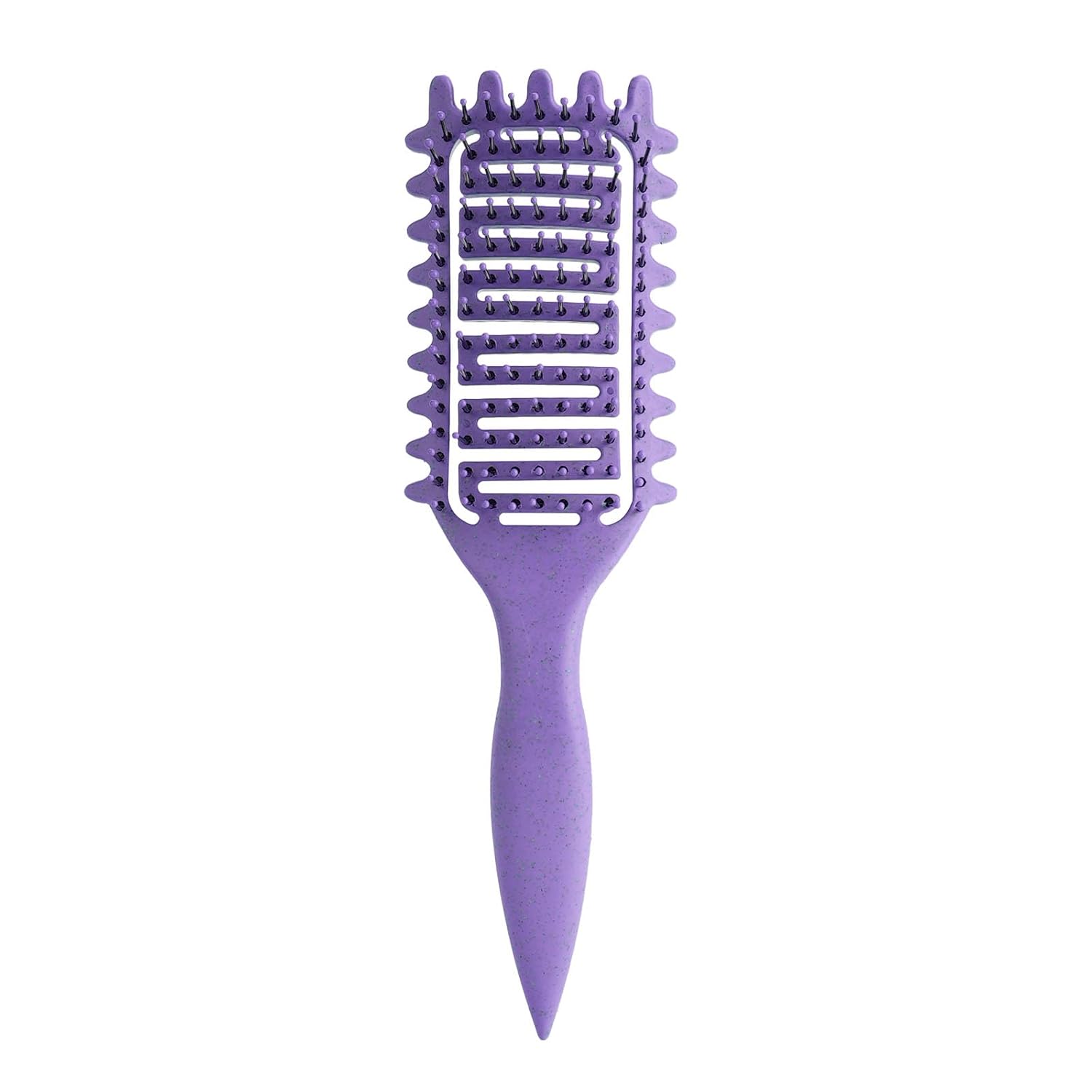 Curl Defining Brush - Curl Brush for Curly Hair, 2024 Newest Boar Bristle Hair Brush Styling Brush, Curly Hair Brush, Shaping & Defining Curls for Women