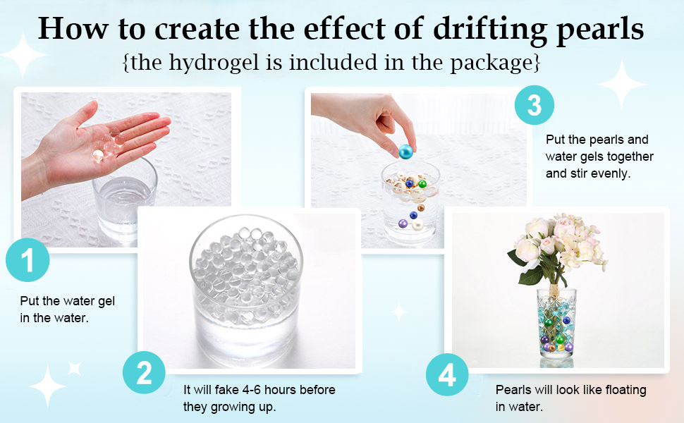 Transparent Water Gels