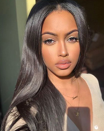 Amella Hair Brazilian straight Hair⁤ 4 Bundles