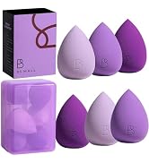 BS-MALL Makeup Sponge Set Pro V3.0 Cloud Technology Material Sponge 6 Pcs – Premium Beauty Blende...