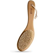 goop Beauty Dry Brush | Detoxifying Body Exfoliator | Wooden Handle with Natural Biodegradable Si...