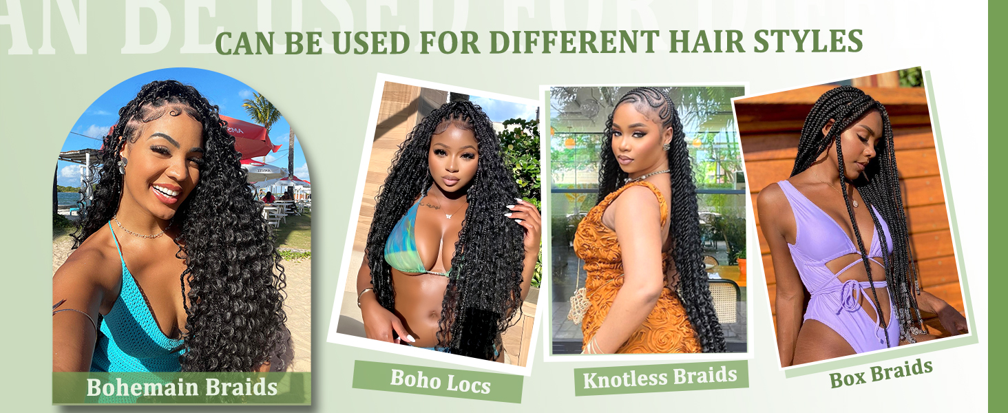 boho hair