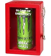 JULEASEL Funny Gag Gift Emergency Box w/Hammer (Large) | Fill-Your-Own Emergency Shadow Box, Pers...