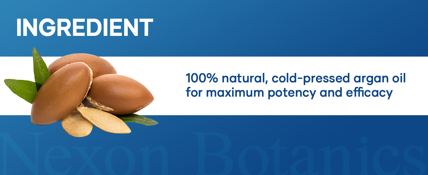Nourishing Organic Argan Oil - Nexon Botanics Hair &amp; Skin Care Essential