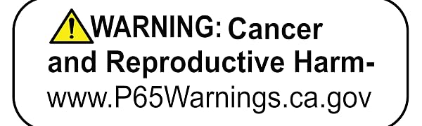 Warning: Cancer And Reproductive Harm