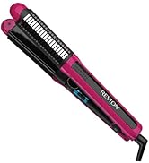 REVLON Perfect Match Flat Iron Straightens, Creates Curls and Waves | Hair Straightener with Cera...