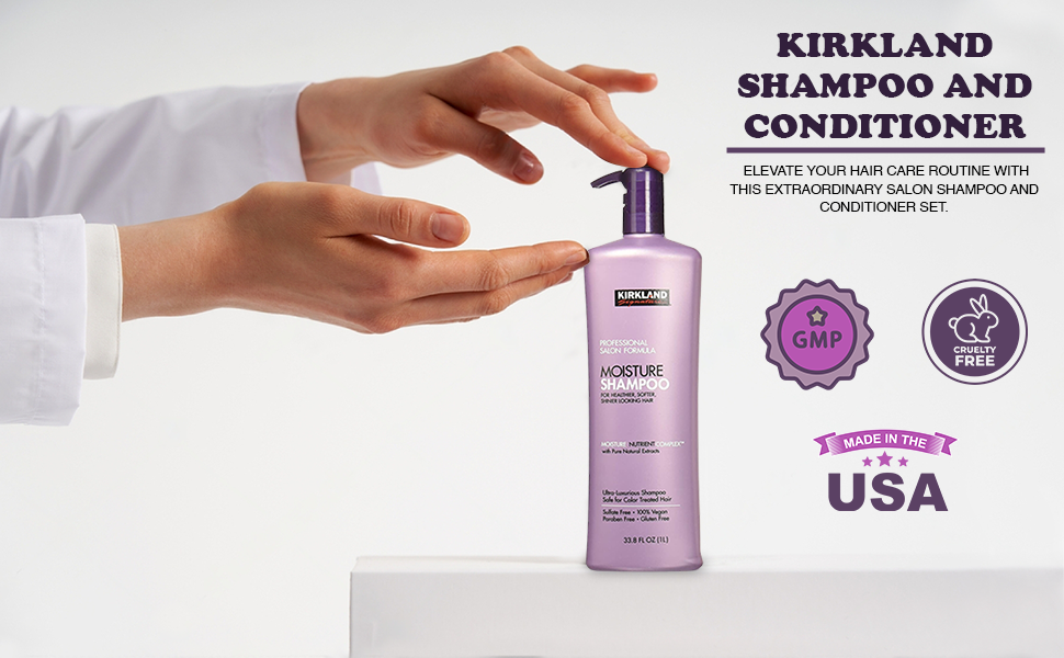 hair conditioner, sulfate free shampoo and conditioner, sulfate free shampoo, kirkland signature, 