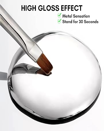 chrome effect gel