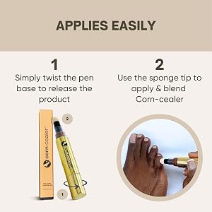 How to apply Corn-Cealer