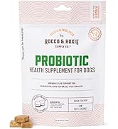 Rocco & Roxie Probiotics for Dogs, Support Gut and Digestive Health, Anti Diarrhea, Constipation ...