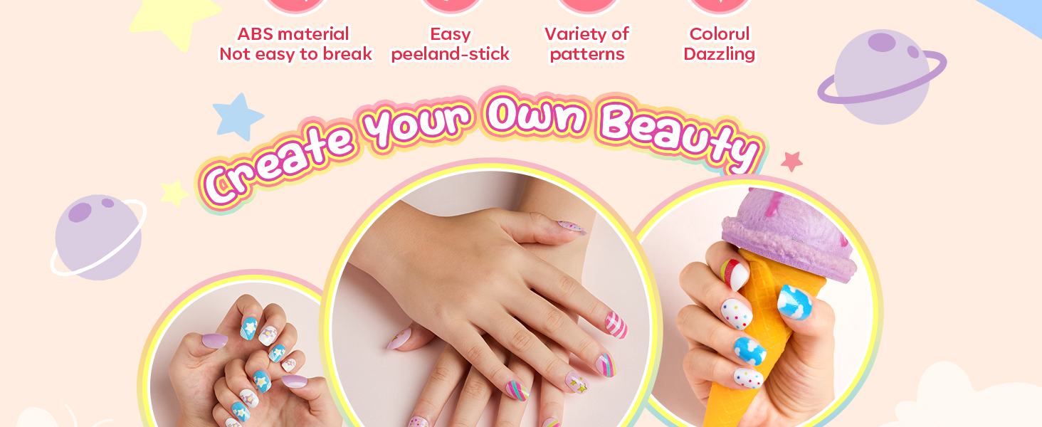 press on nails for kids
