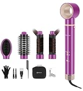 5 in 1 Blow Dryer Brush IG INGLAM MegaAir Hair Styler Brushless Hair Dryer Brush Left/Right Air A...