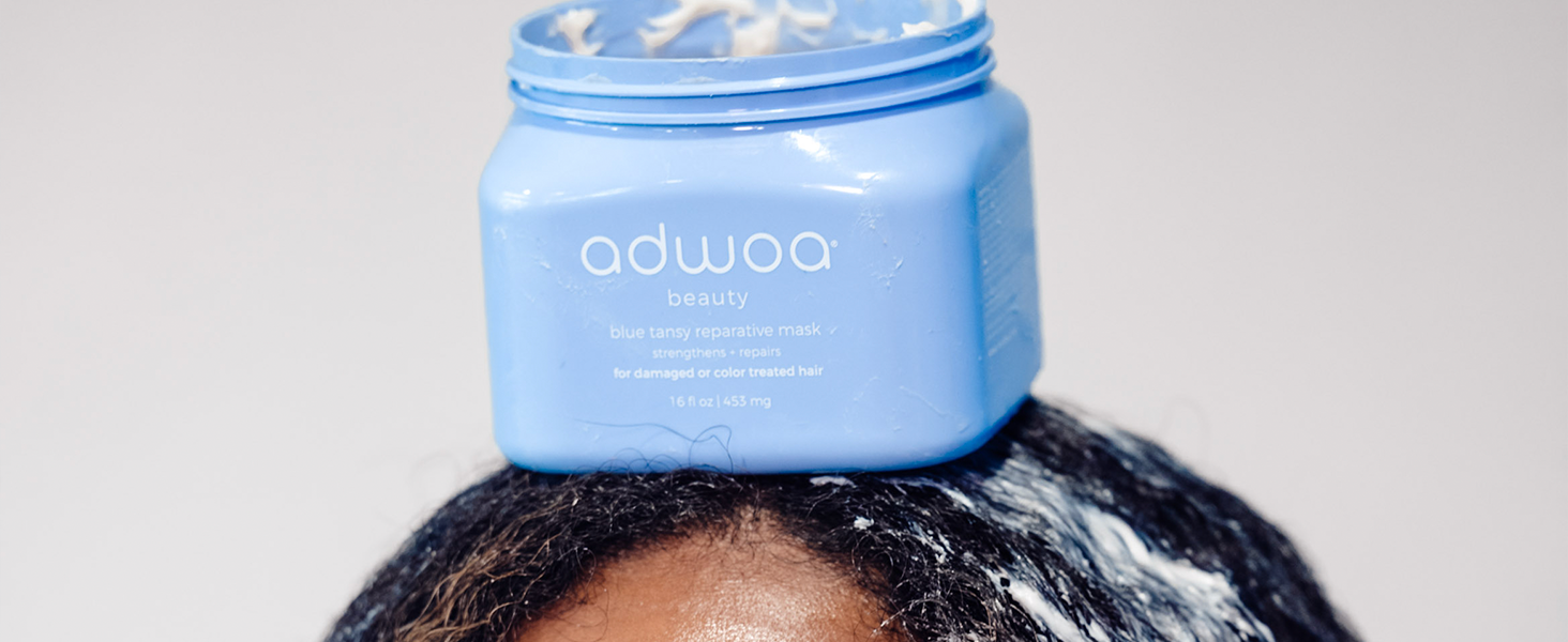 adwoa beauty blue tansy hair mask