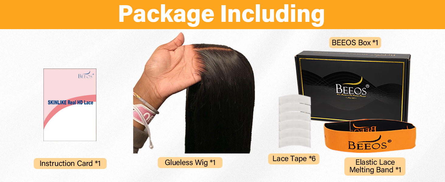 straight human hair wig