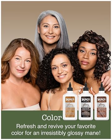 color refresh revive favorite color irresistibly glossy mane glossy glass medium blonde dark brown
