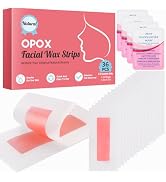 OPOX 36PCS Facial Wax Strips for Hair Removal, Facial Hair Removal for Women, Waxing Kit for Wome...