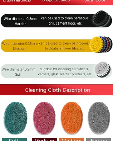 power drill brushes for cleaning