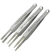 KIMISS Battery Terminal Cleaner, 3PCS Metal Terminal Cleaning Tool Auto Repairing Hardware Tool f...