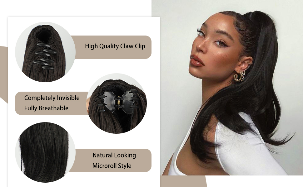 information of the hair ponytail extension