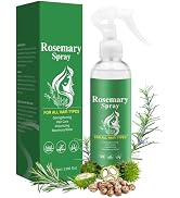 Hotiary Rosemary Strengthening Leave-In Conditioning Spray with Castor Oil, Natural Rosemary Oil ...