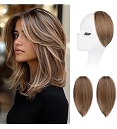 REECHO Clip in Hair Volumizer, Short Thick Clip in Hairpieces Adding Extra Hair Volume Extensions...
