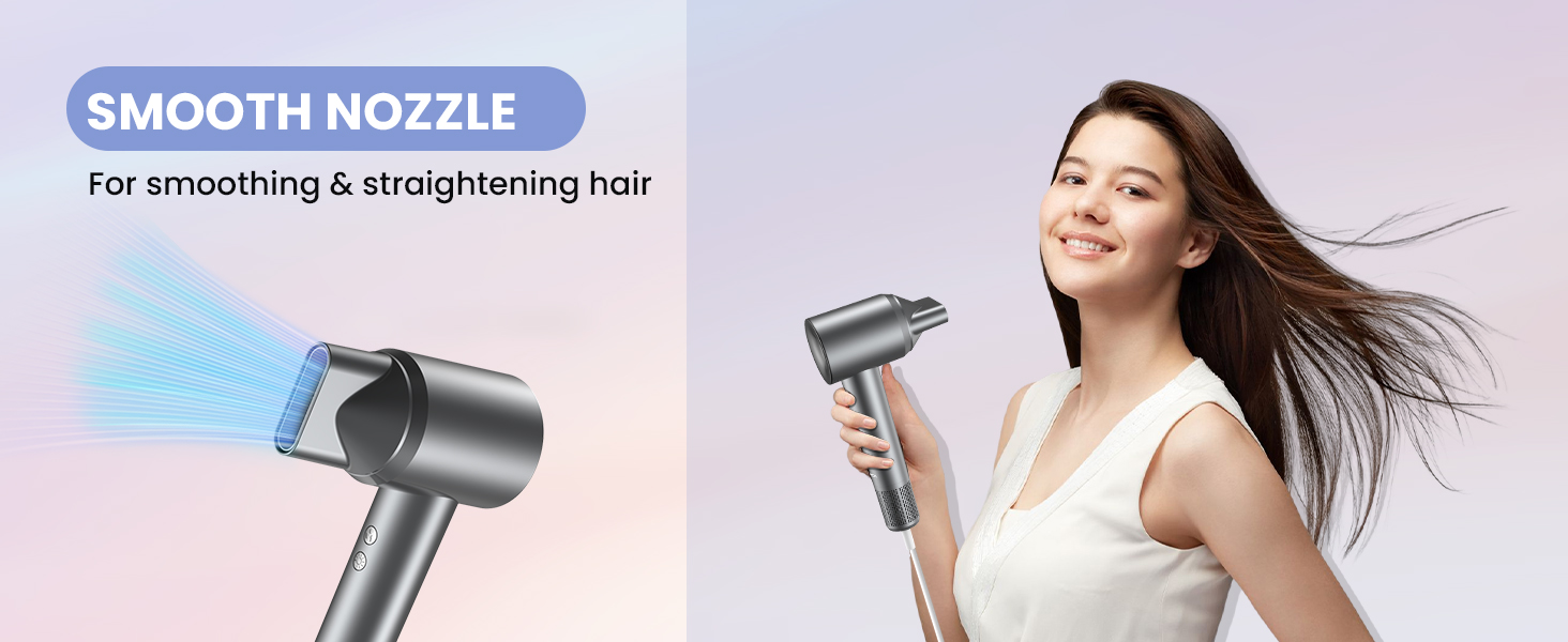 hair dryer with nozzle
