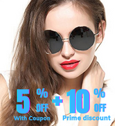 Oversized Round Circle Mirrored Hippie Hipster Sunglasses - Metal Frame (Chien Ash, as picture)