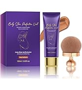 Luxury Body Coverage Perfector Waterproof Full Coverage, Hydrating Concealer Cream with Makeup Br...