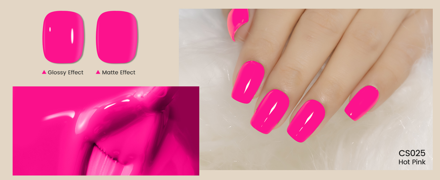 color gel nail polish