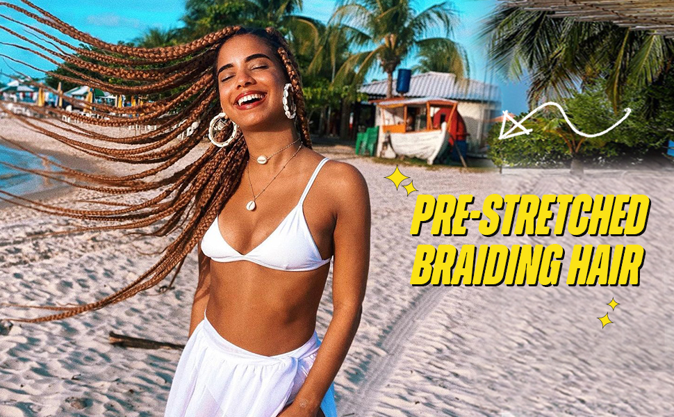 IIFLYDSFA Braiding Hair Pre stretched