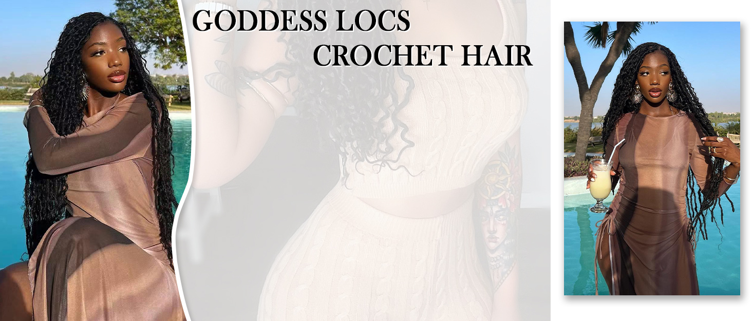 goddess faux locs