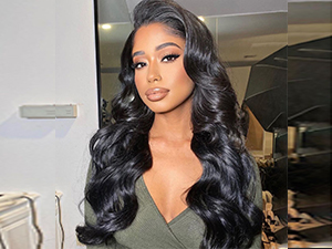 body wave lace front wig human hair 