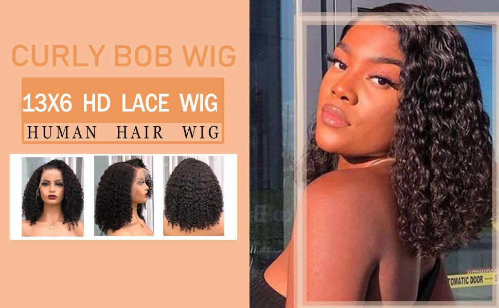 short curly bob wig