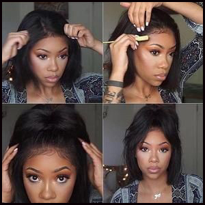 how to wear a wig?