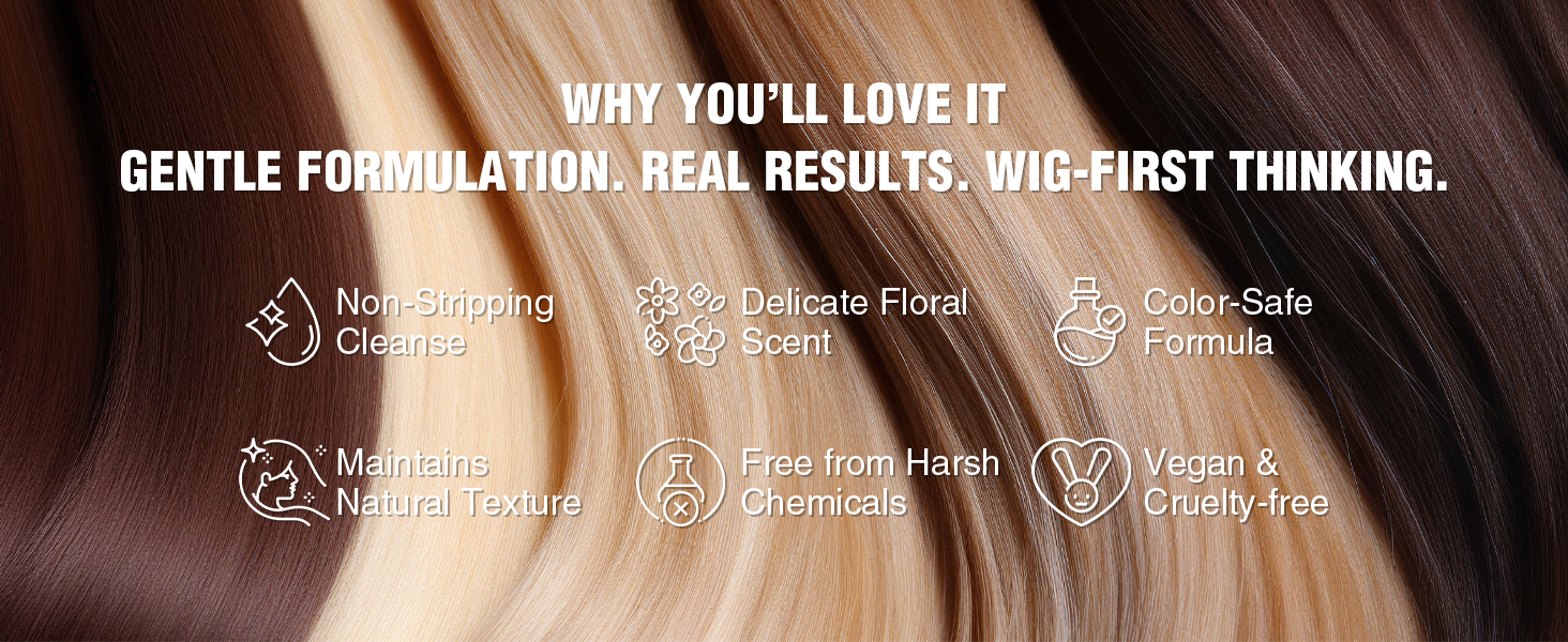 Wig Care Oil Spray Collection
