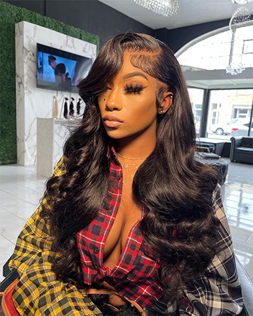 lace front wigs human hair pre plucked