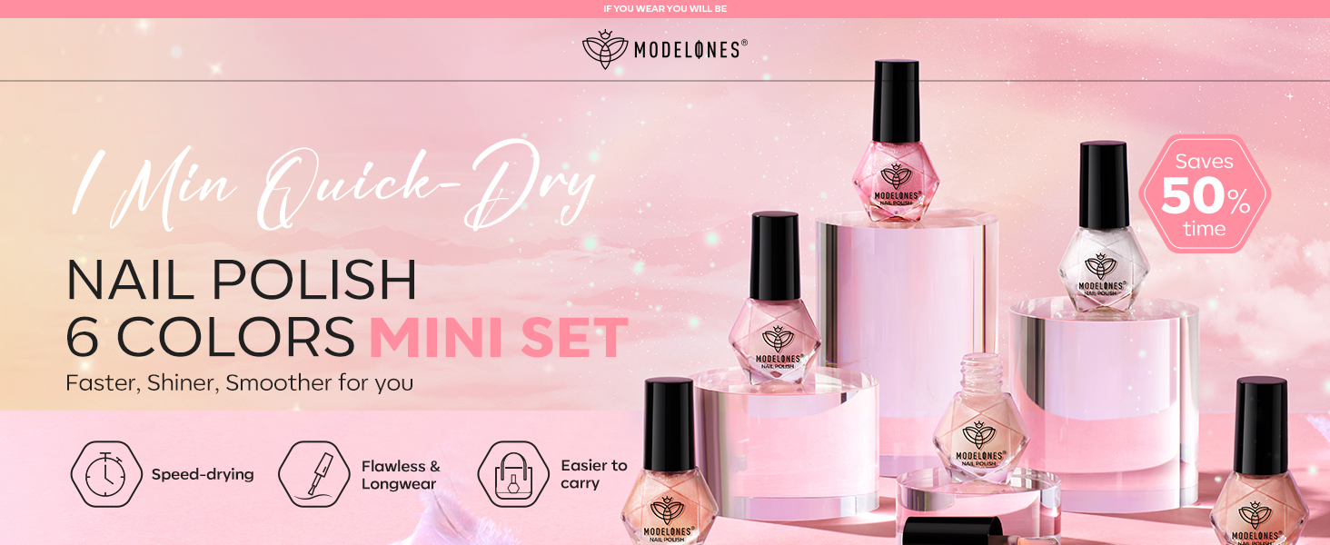 nude nail polish pink nail polish set