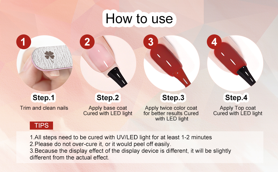 gel nail polish