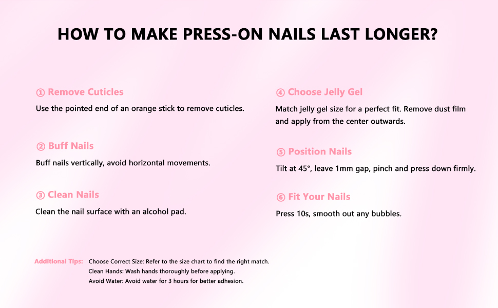 press on nails handmade
