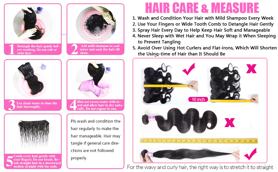 100% human hair bundles