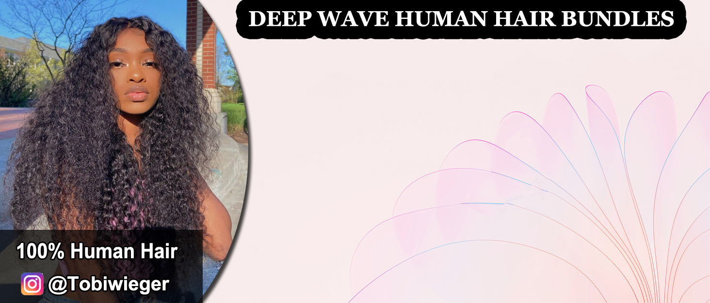deep wave human hair bundles