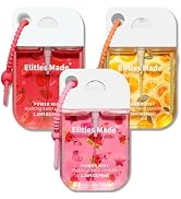 Elitles Made Hand Sanitizer Spray, 3Pack Spray Hand Sanitizer Travel Size With Cute Keychain, Sce...