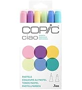 COPIC CIAO MARKER 6PC SET PASTELS