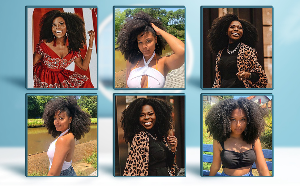 afro curly bundles
