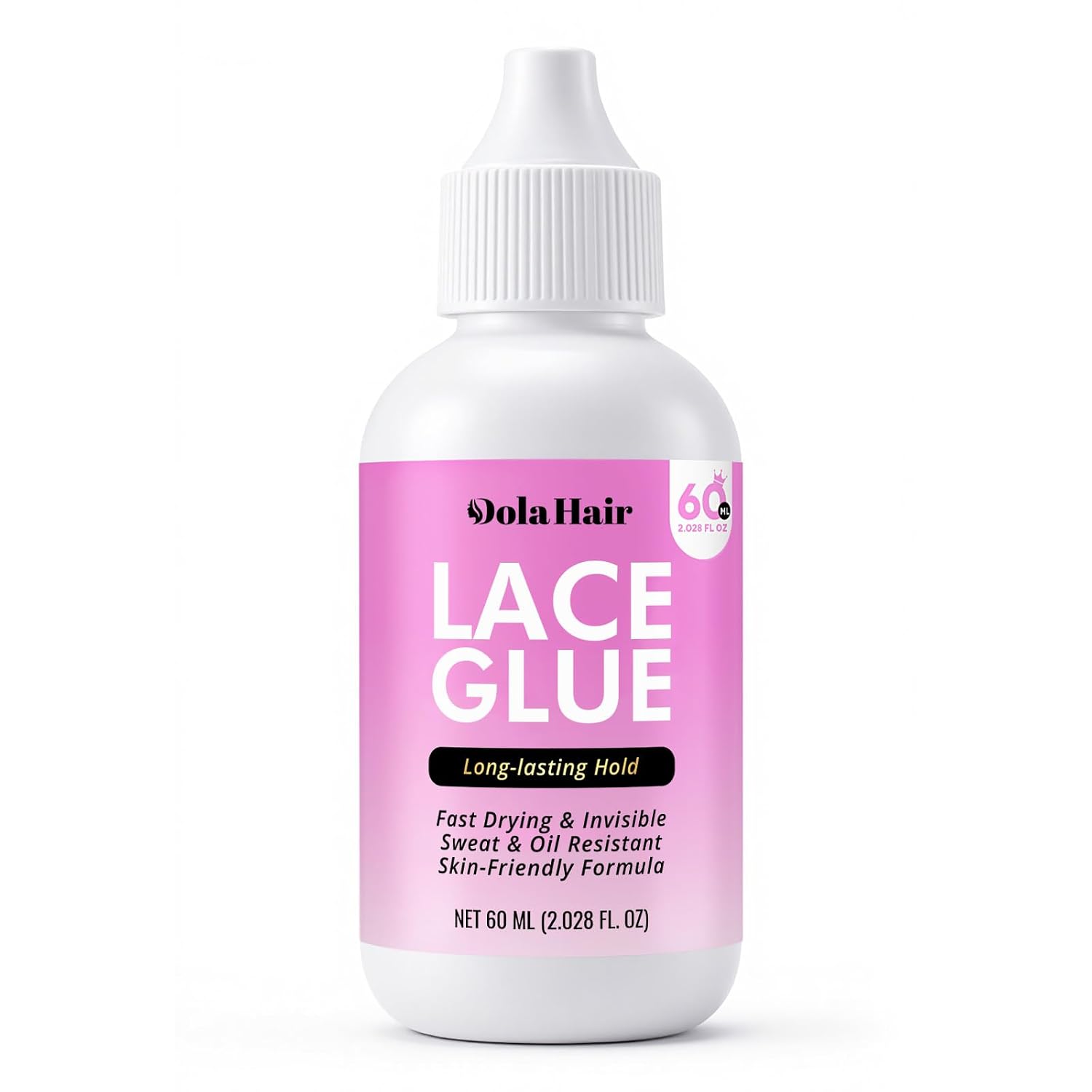 Dolahair Waterproof Lace Front Wig Glue Kit for Secure All-Day Hold 1 oz