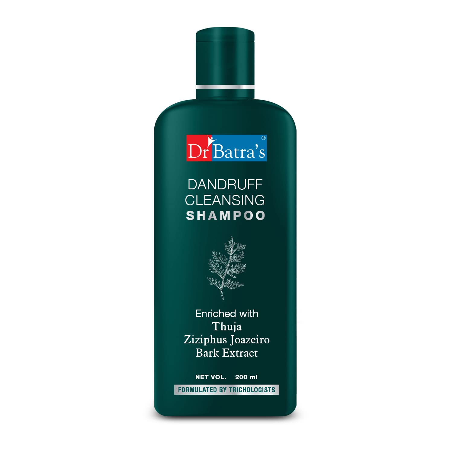 Dr Baat'raa's Dandruff Cleansing Shampoo, Enriched With Thuja, Anti- Dandruff, Balances oil production, Healthy scalp (16.90 Oz)